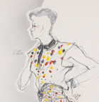 West Side Story - Costume design for Chorus Girl (“I Feel Pretty”)