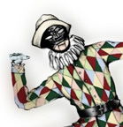 The Nutracker - Costume design for Harlequin